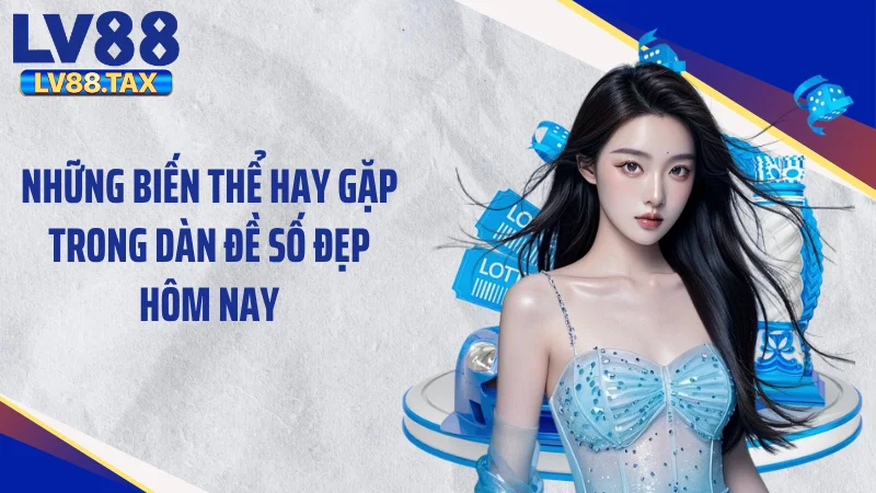 Những biến thể hay gặp trong dàn đề số đẹp hôm nay
