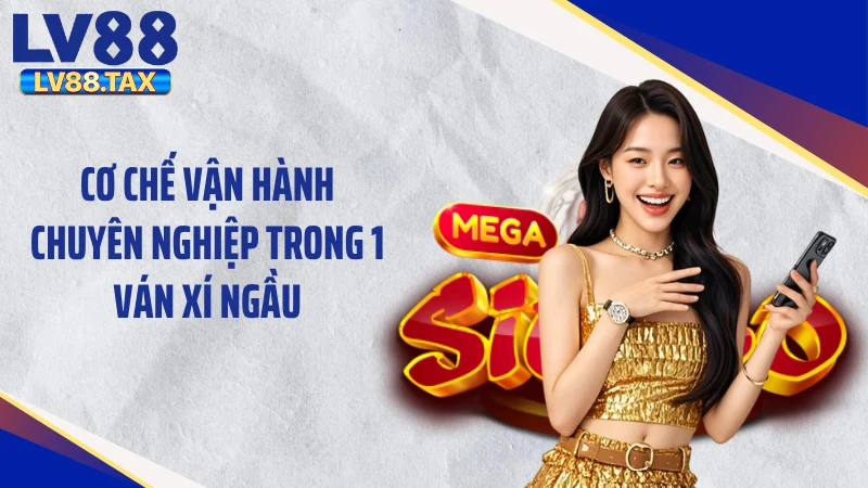 Cơ chế vận hành chuyên nghiệp trong 1 ván xí ngầu